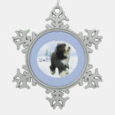 Search for bearded ornaments Bearded collie christmas