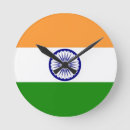 Recherche de l inde horloges Drapeau