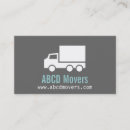 Search for movers business cards Modern