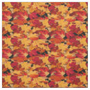Search for fall leaves fabric Black