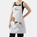 Search for red haired aprons Wiener dog