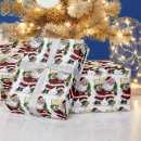 Search for vintage santa gift wrap Wrapping