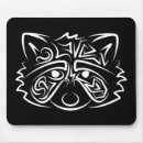 Search for hare mousepads Black and white