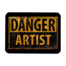Recherche de signalisation magnets Avertissement