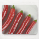 Recherche de poivrons rouges tapis souris Nourriture