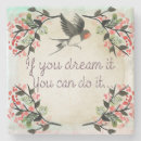 Recherche de inspiration dessous de verres Vintage