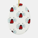 Search for ladybird ornaments Red