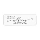 Search for elegant save the date return address labels Future mr and mrs