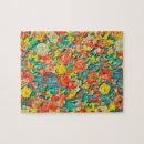 Search for bright color puzzles Abstract