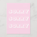 Search for sorry card postcards I am sorry