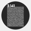 Search for irrational number stickers Pi symbol