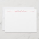 Search for rose note cards Typography
