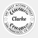 Search for black and white logo stickers Modern calligraphy