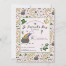 Search for irish blessing invitations Shamrock