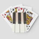 Search for piano playing cards Black