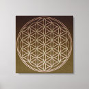 Search for new age canvas prints Flower of life