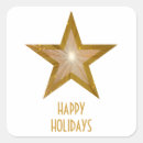 Recherche de happy holidays autocollants Étoile