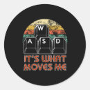 Search for game design stickers Gamer