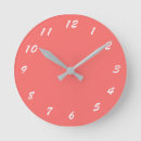 Recherche de saumon horloges Pastel