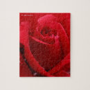 Recherche de rose rouge puzzles Pour eux