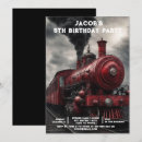 Recherche de train vintage de vapeur invitations Enfants