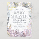 Search for succulent baby shower invitations Floral