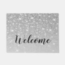 Search for silver glitter doormats Rose gold
