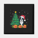 Recherche de noël de terrier magnets Xmas