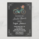 Search for bicycle bridal shower invitations Modern