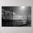 Search for ferris wheel posters Black and white