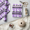Recherche de 18 ans papier cadeau Fête d'anniversaire