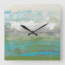 Search for grey and turquoise clocks Botanical