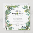 Recherche de cactus mignon invitations Bébé