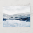 Recherche de paysage scandinave cartes postales Aquarelle