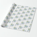 Search for bicycle wrapping paper White