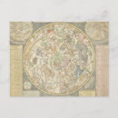 Search for celestial map postcards Zodiac