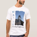 Recherche de phare principal tshirts Le maine