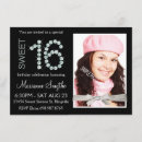 Recherche de diamants brillants invitations 16 ans