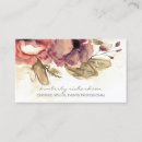 Recherche de aquarelle vintage cartes visite Floral