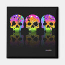 Recherche de muertos magnets Crâne