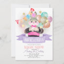 Search for magician birthday invitations Bunny