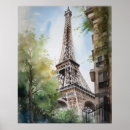 Recherche de tour eiffel posters Décoration française