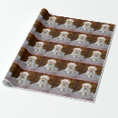 Search for christmas puppy wrapping paper Maltese