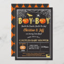 Search for halloween baby boy shower invitations Little pumpkin