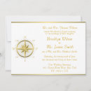 Search for nautical compass wedding invitations Elegant