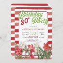Search for striped birthday invitations Tropical
