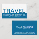 Recherche de excursion cartes visite Agent de voyage