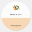 Search for peach jam stickers Organic
