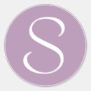 Search for purple monogram stickers Orange