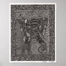 Search for elephant drawing art Black